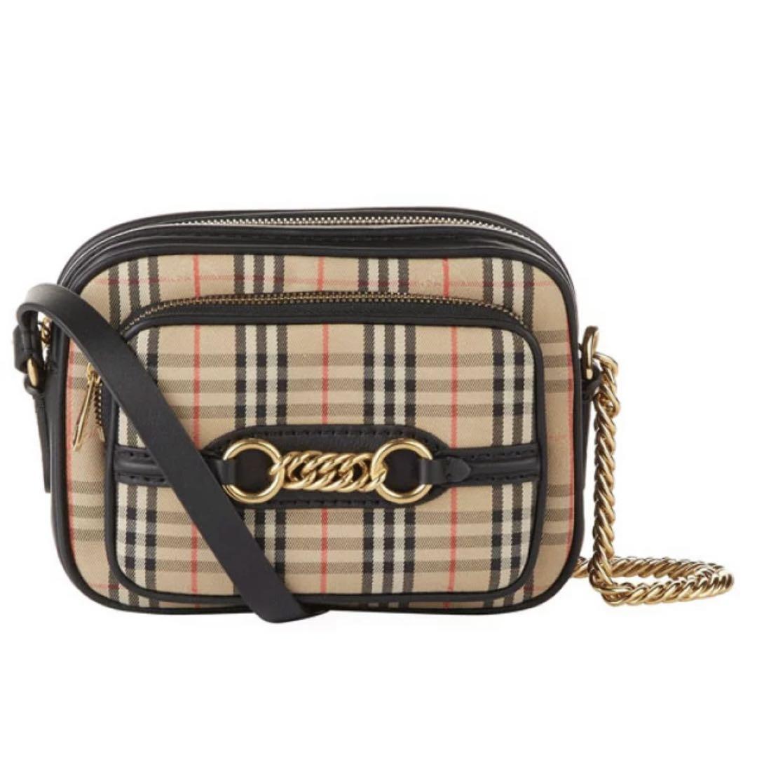 Burberry バーバリー ショルダーバッグ チェック柄 正規品 Burberry バーバリー ショルダーバッグ チェック柄 正規品
