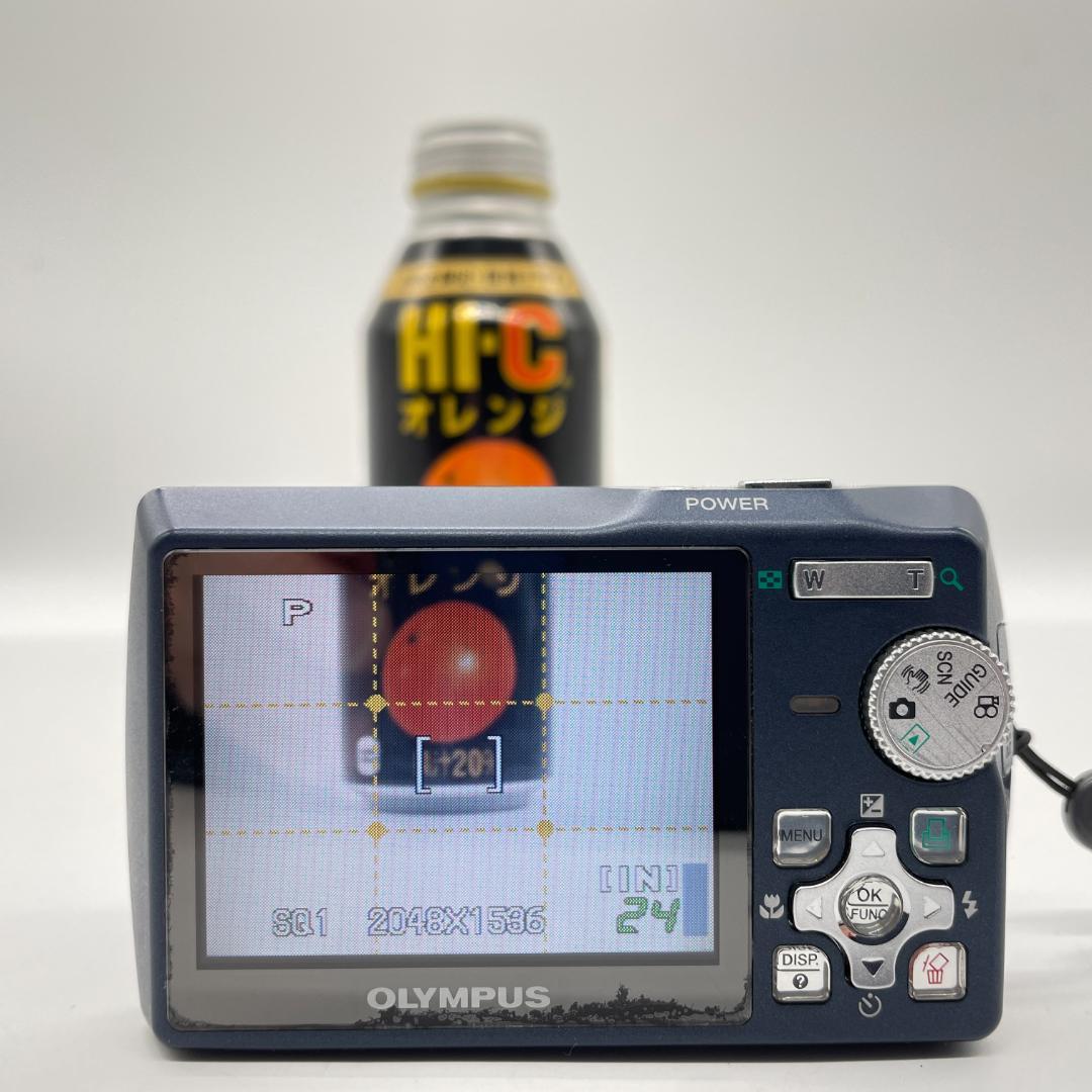 OLYMPUS オリンパス μ710 BLUE【完動品・転送特典無料有り】