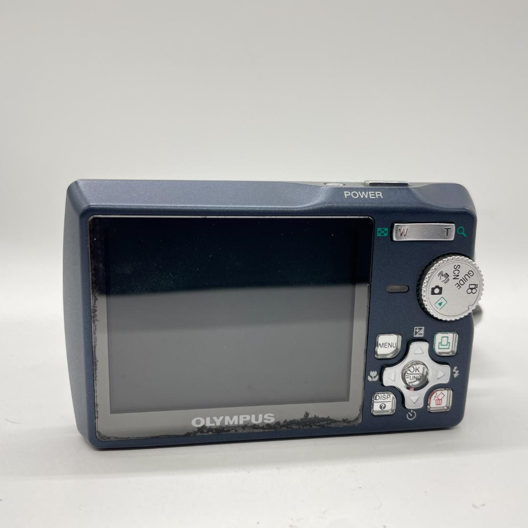 OLYMPUS オリンパス μ710 BLUE【完動品・転送特典無料有り】