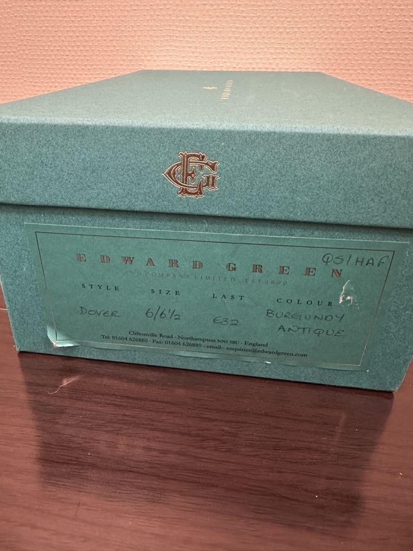 靴 Edward Green Dover 6/6.5 E32