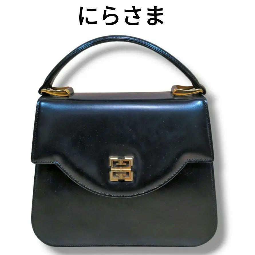 極美品✨入手困難 ジバンシー ハンドバッグ4G ゴールド金具