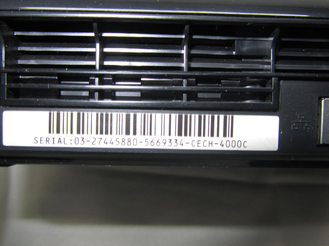 プレイステーション3 CECH-4000Cチャコールブラック TLpFP-m35614103746 500GB 格安最安値