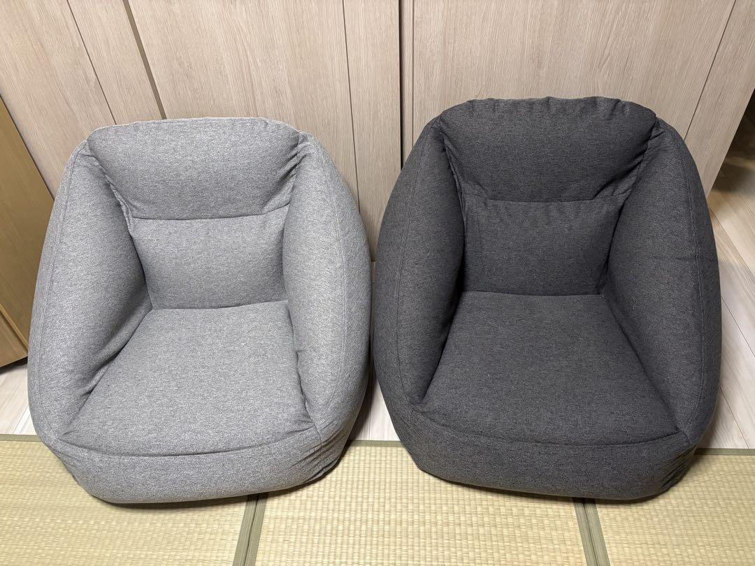 無印良品 空気でできたソファ2台セット 無印良品 空気でできたソファ2台セット