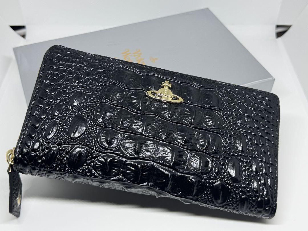 【新品未使用】Vivienne Westwood 長財布 黒