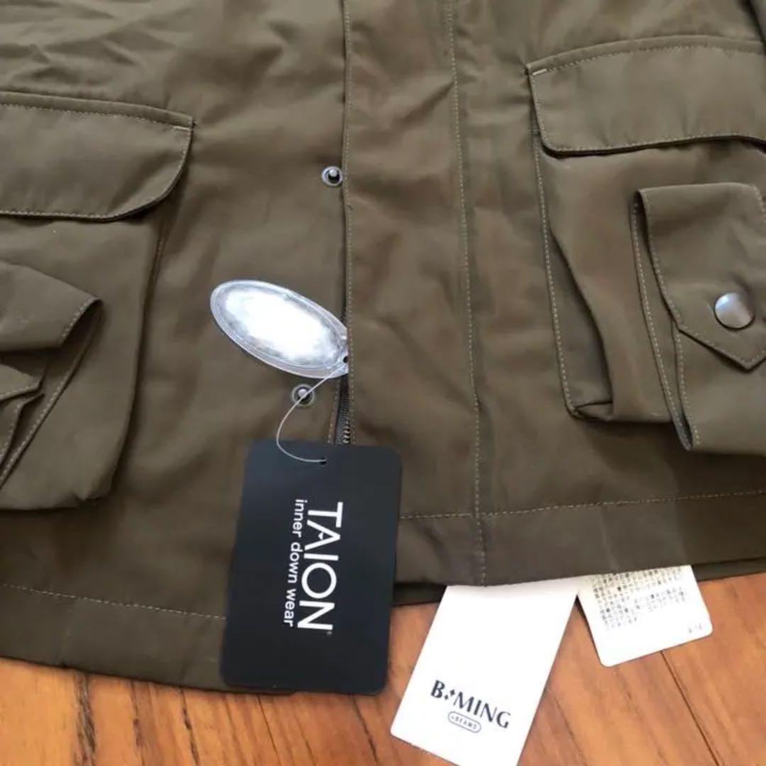 BEAMS ✧︎TIONインナーダウン付 新品タグ付 5jNPO-m35619656986 2way マウンテンパーカー 特価高品質