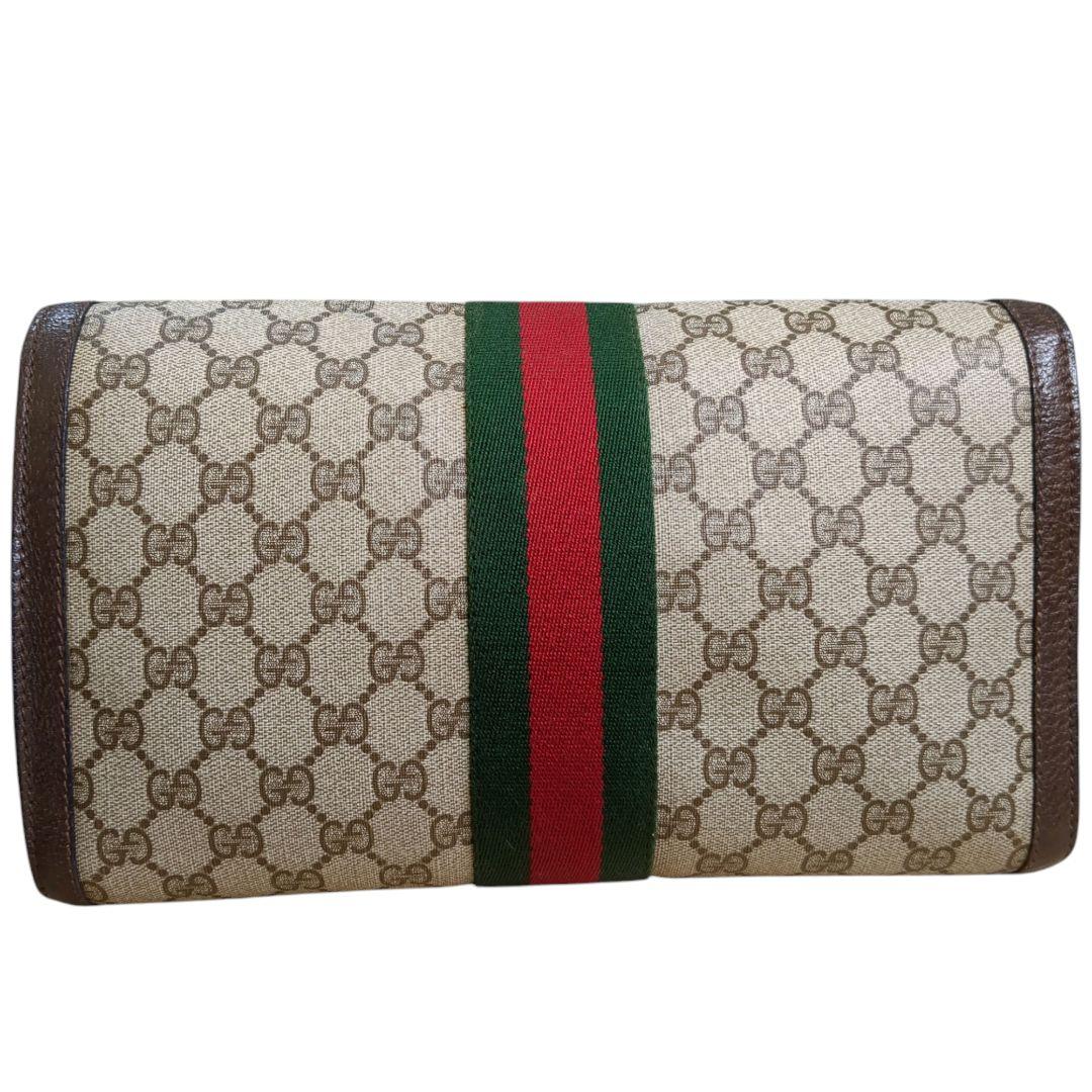 ✨️GUCCI シェリーラインGGスプリーム インターロッキング クラッチバッグ