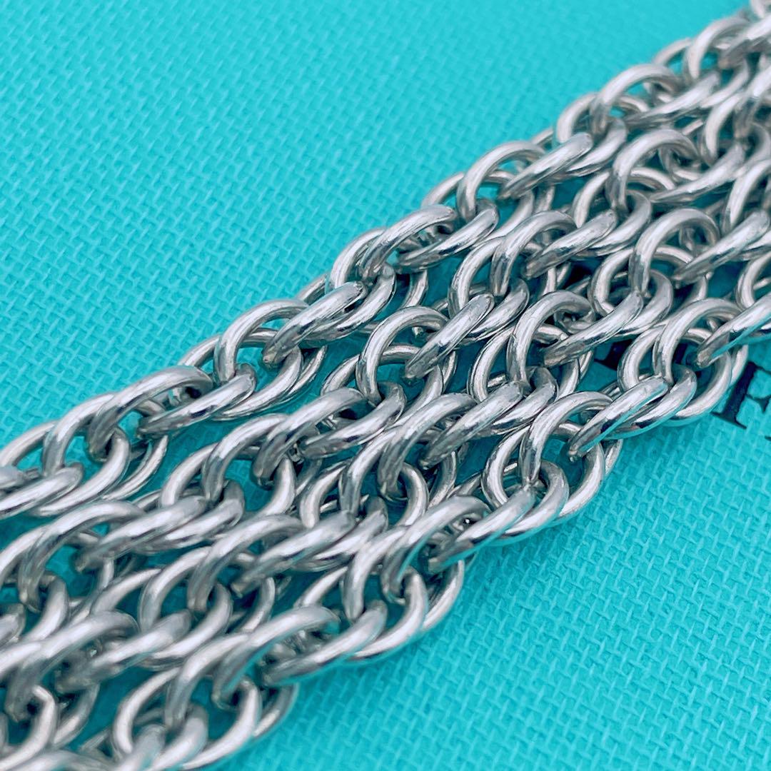 Tiffany & Co. ネックレス ツイスト チェーン シルバー925 Tiffany & Co. ネックレス ツイスト チェーン シルバー925