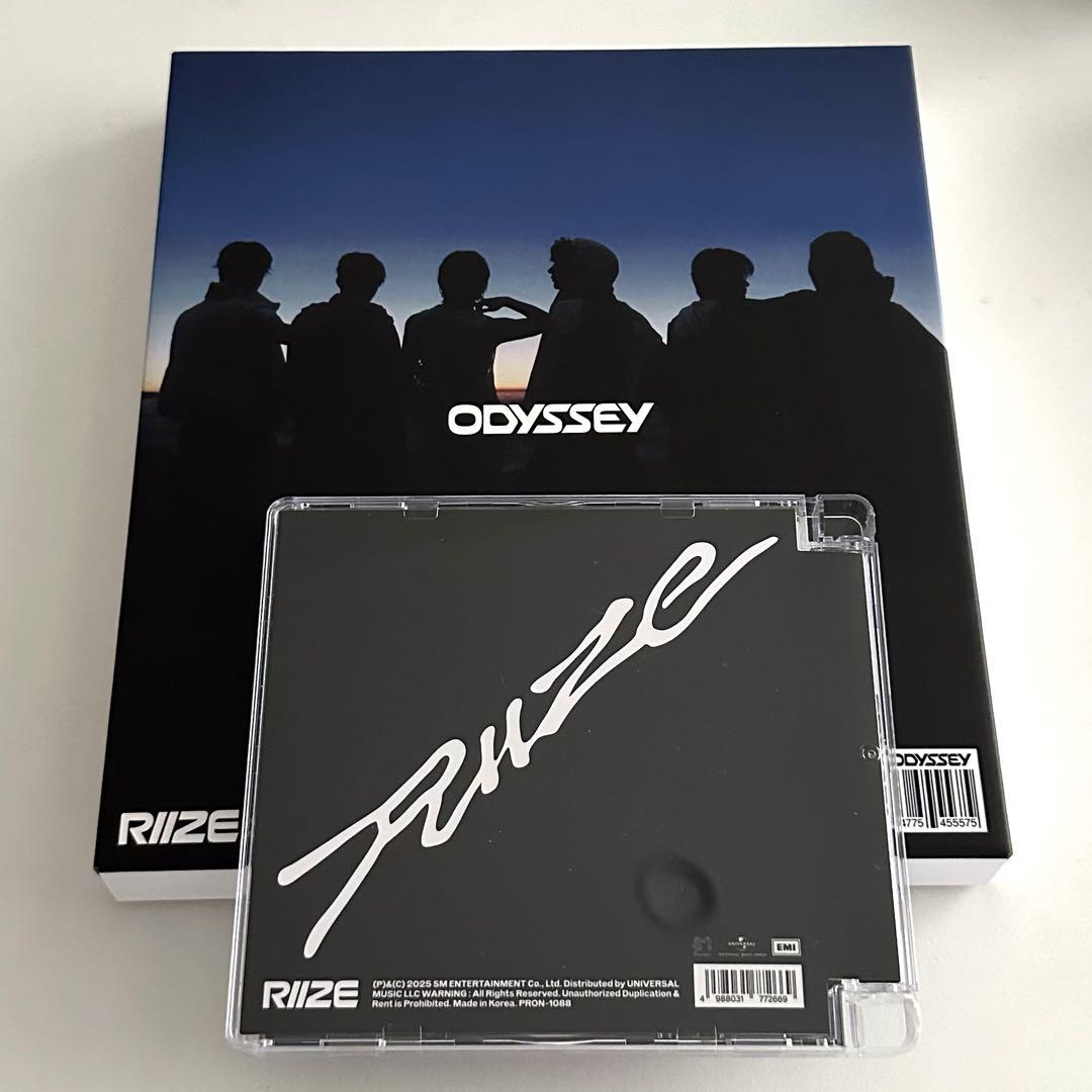 RIIZE ODYSSEY Jewel Case ver. 2種セット新品未開封 ODYSSEY [Jewel Case Ver. (Japan Exclusive)][2種セット