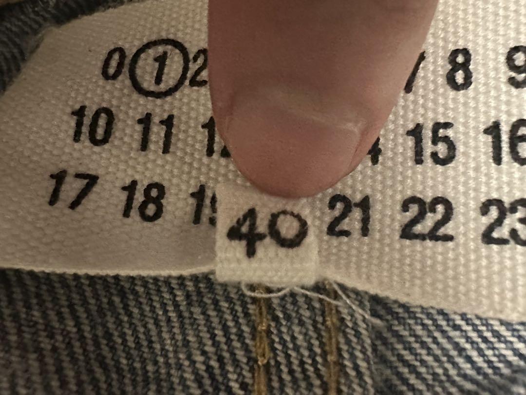 Maison Margiela スラッシュデニム