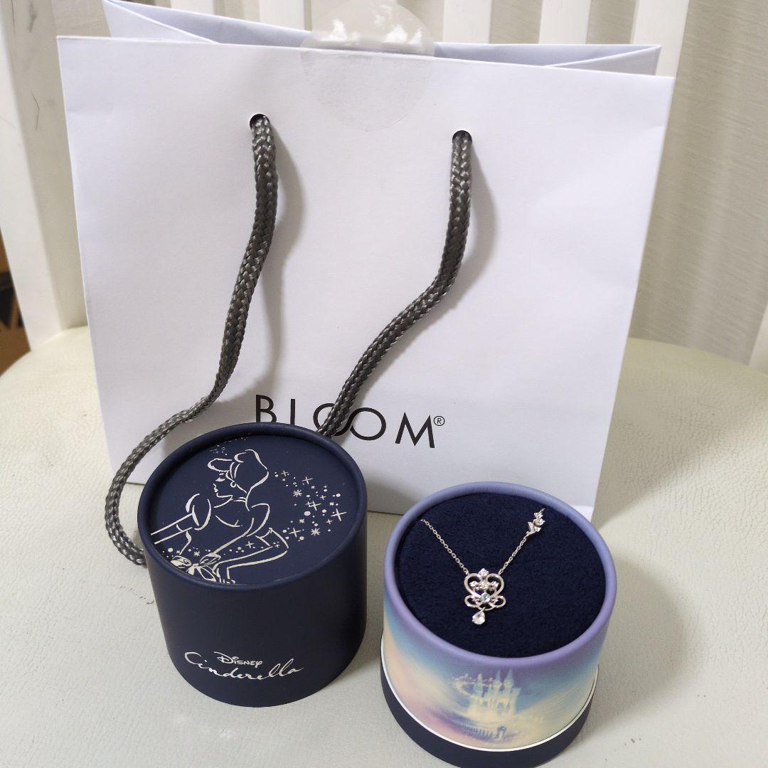 新品♥BLOOM Disney シンデレラ ネックレス　ブルートパーズ