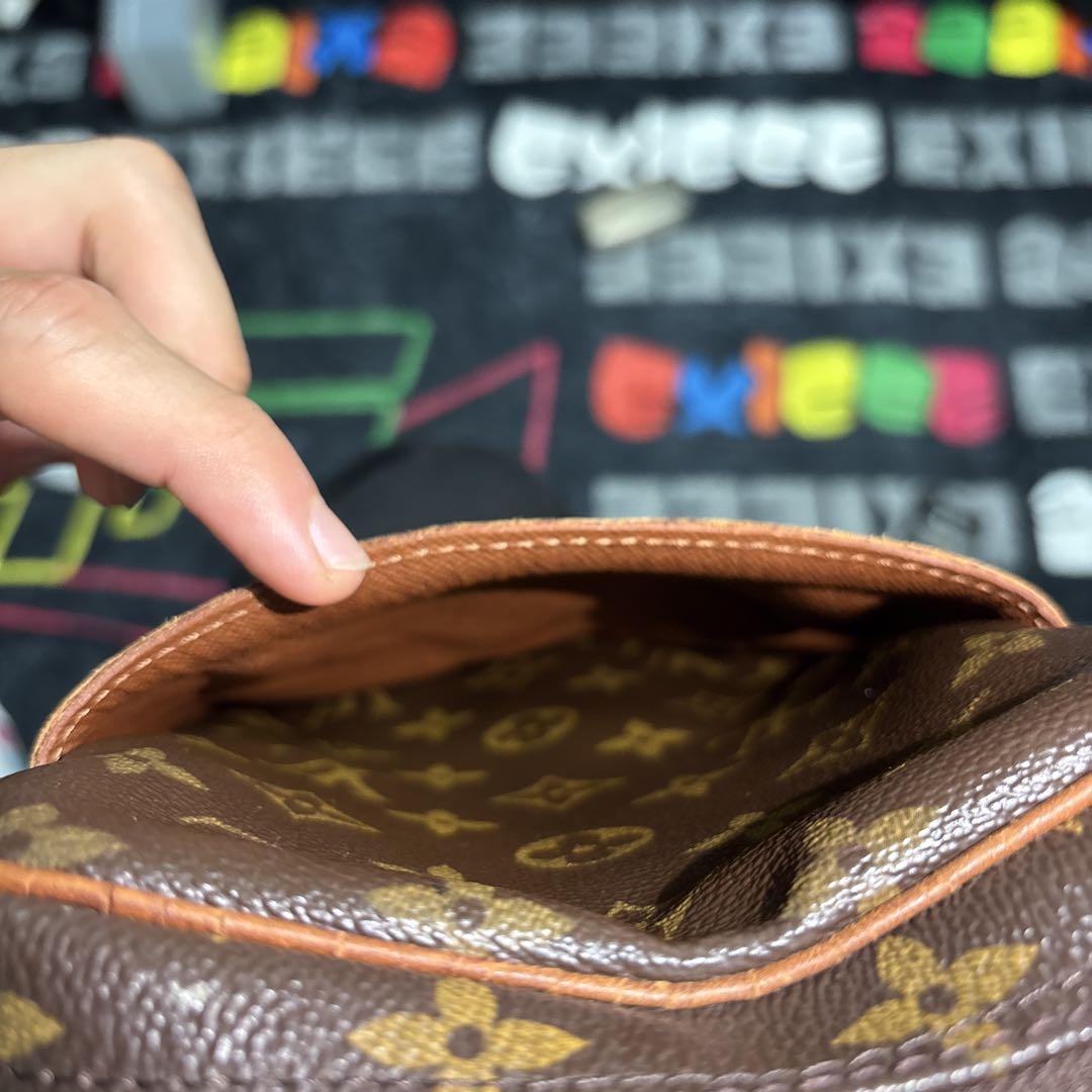 《超美品》 LOUIS VUITTON ダヌーブ モノグラム ショルダーバッグ