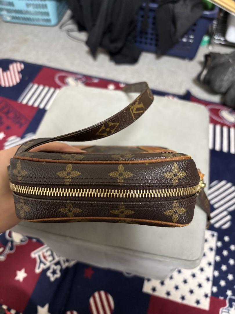 《超美品》 LOUIS VUITTON ダヌーブ モノグラム ショルダーバッグ