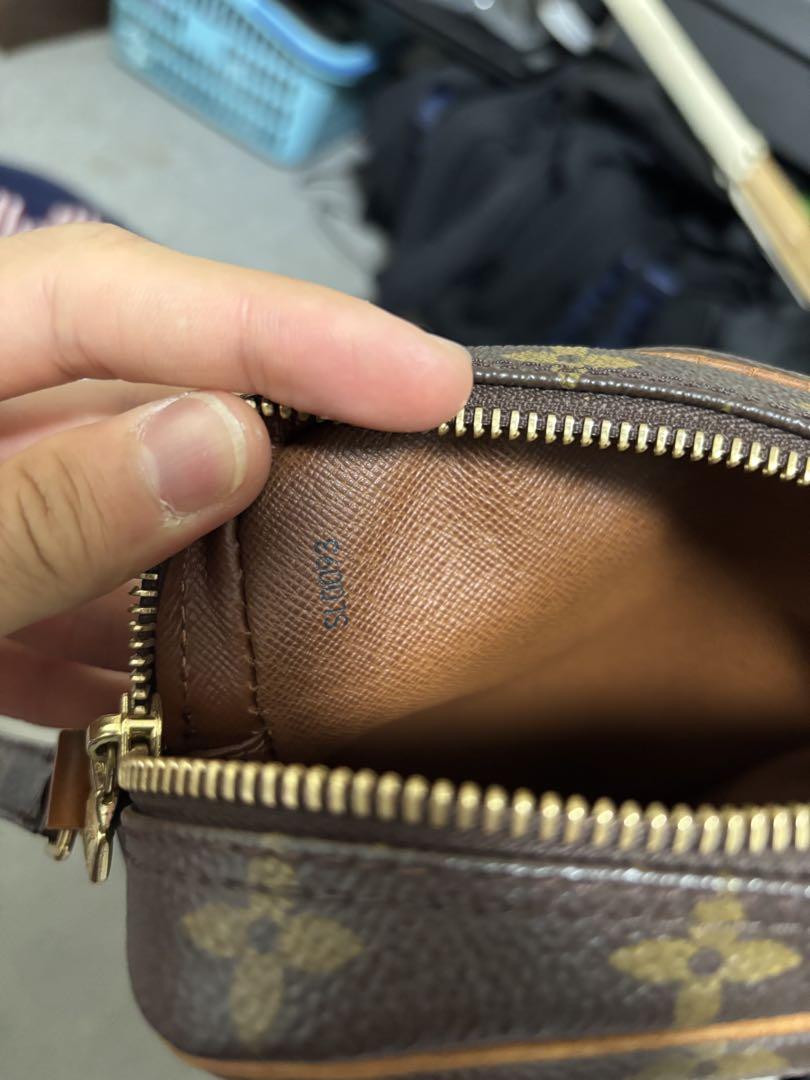 《超美品》 LOUIS VUITTON ダヌーブ モノグラム ショルダーバッグ