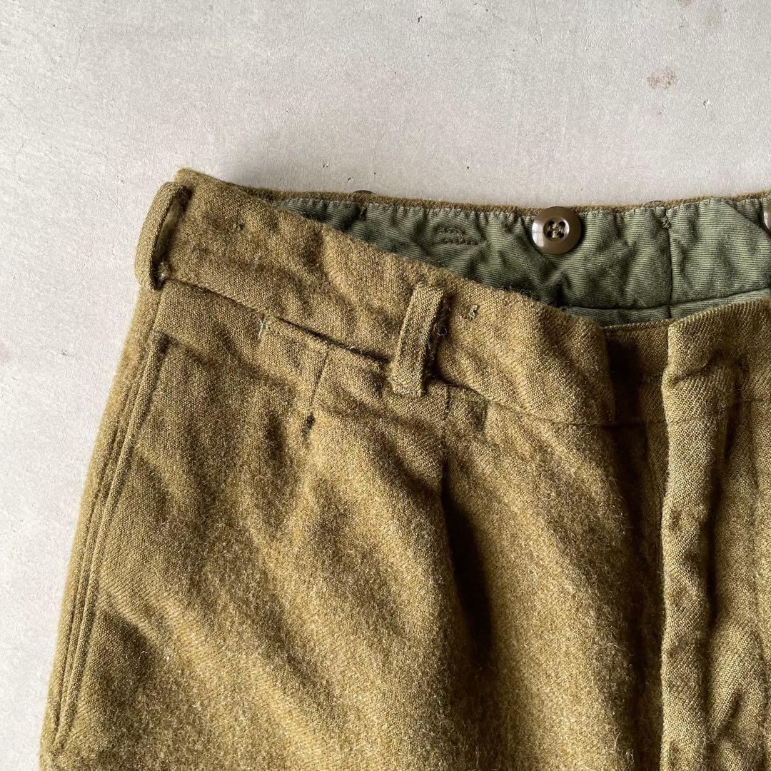 70's オーストラリア軍 ビンテージ ウールパンツ M51 M47 フランス軍 70's オーストラリア軍 ビンテージ ウールパンツ M51 M47 フランス軍