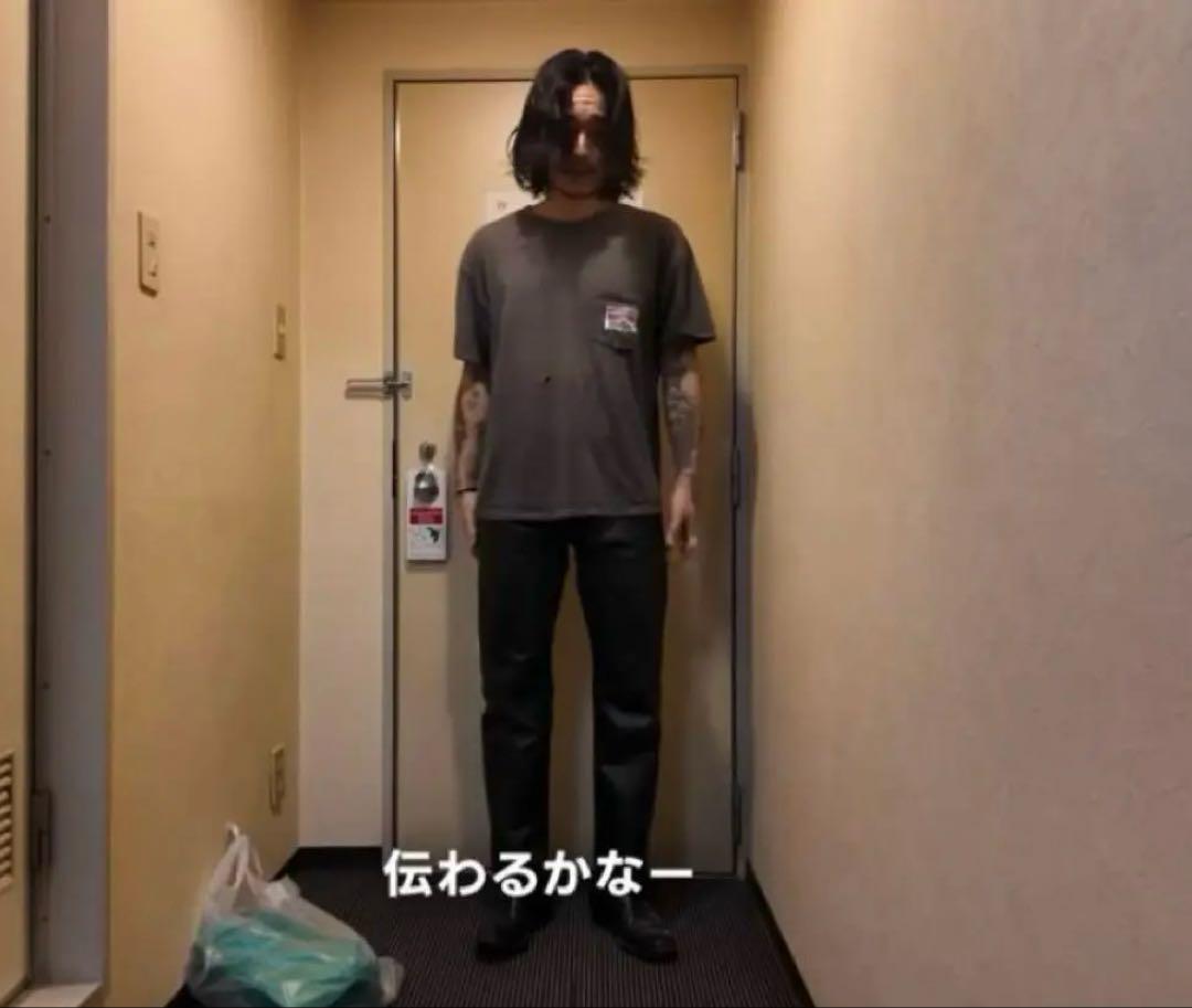 超人気ブティック fit boot レザーパンツ GAP OLD ブラック メルカリ - 山田レン W28 パンツ