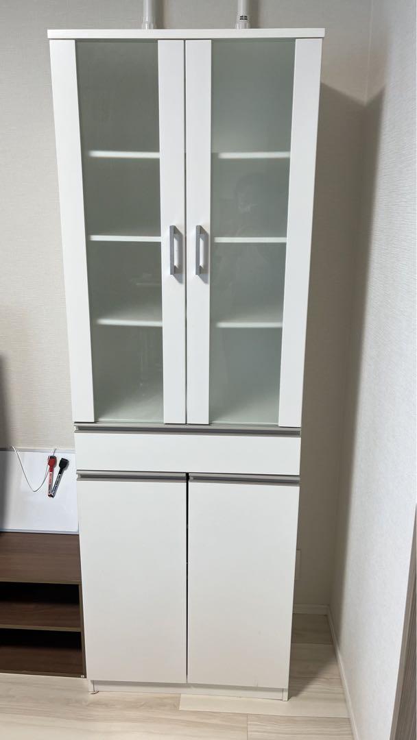 【完成品】【送料込み】ニトリ食器棚60cm＊178cm