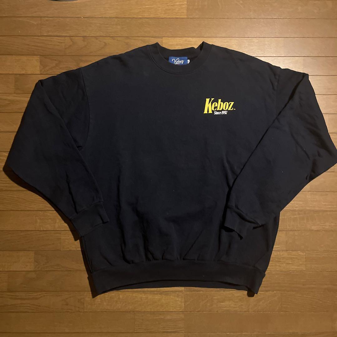 keboz CB 14oz CREWNECK 【NAVY】