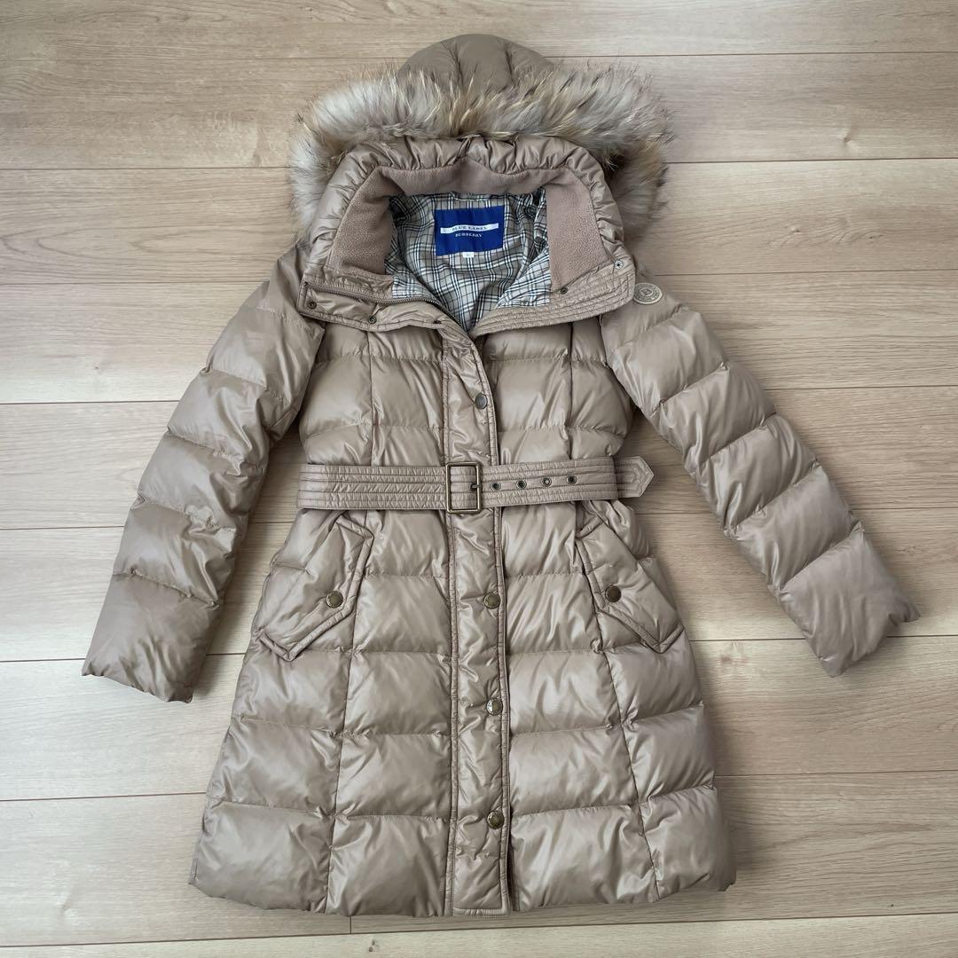 BURBERRY BLUE LABEL ダウンジャケット 38