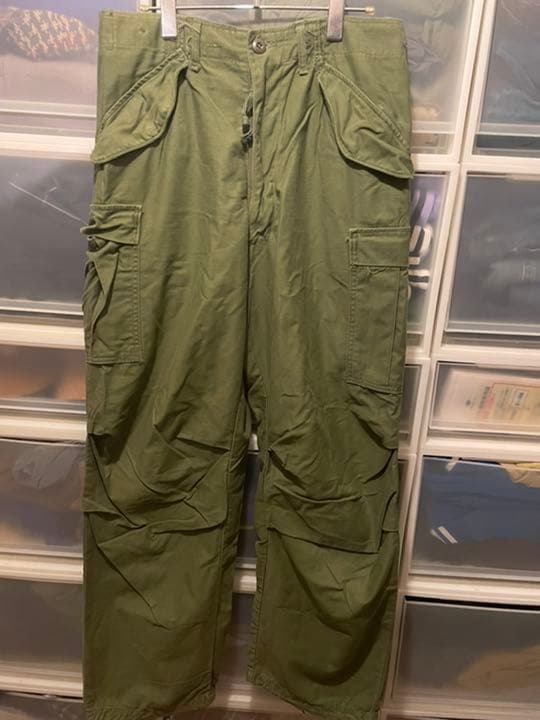 ヴィンテージ ミリタリーカーゴパンツ M-65 フィールドパンツ サイズ