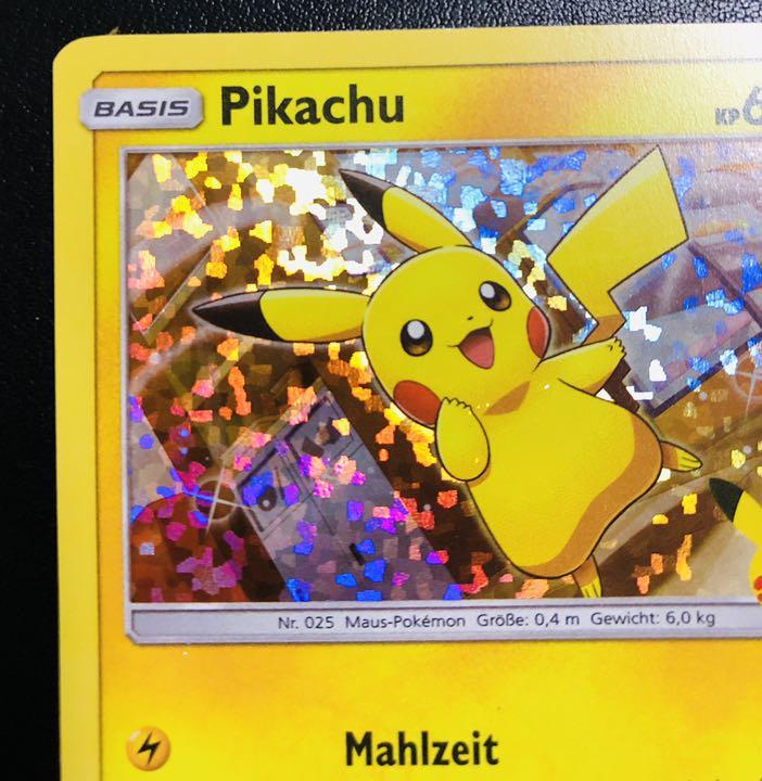 ポケカ マクドナルド プロモカード ホロ 海外 YdmUv-m35629594514 ピカチュウ ポケモン 25周年 低価特価