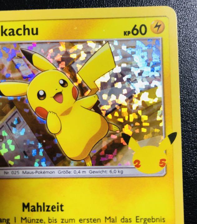 ポケカ マクドナルド プロモカード ホロ 海外 YdmUv-m35629594514 ピカチュウ ポケモン 25周年 低価特価