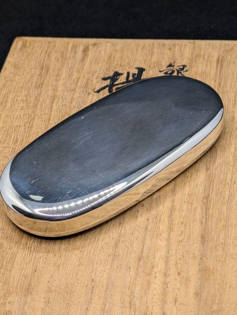 純銀製 楊枝入 尚美堂造