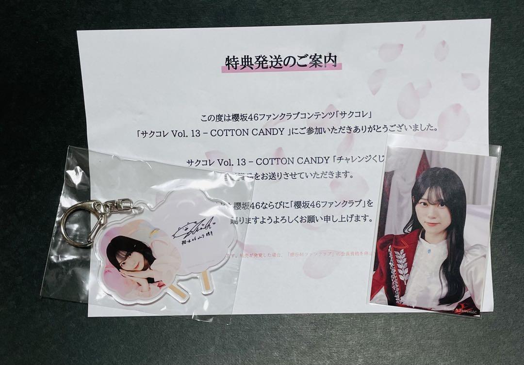 山下瞳月 サクコレ 櫻坂46 キーホルダー 生写真 アクリルスタンド サイン 当選46名!】櫻坂46 山下瞳月 サクコレ アクリルキーホルダー