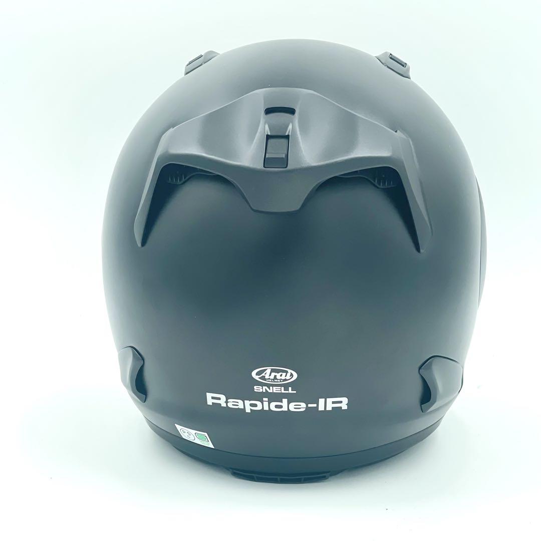極美品 ARAI フルフェイスヘルメット Rapid-IR マットブラック 60