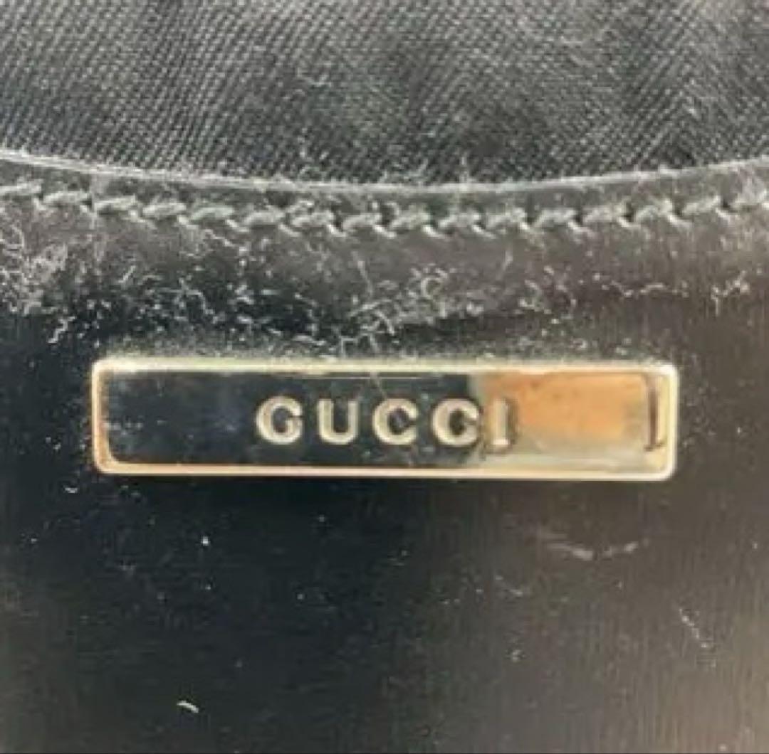 ヤ*テ様 GUCCIグッチ　トラベル　旅行バッグ レザー ナイロン トートバッグ