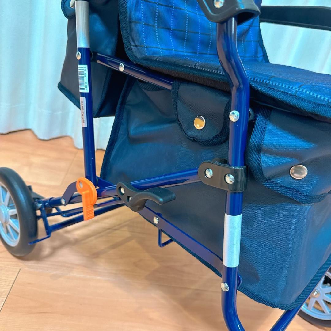 幸和製作所 シルバーカー PW-298 手押し車 歩行補助車 ブレーキ アルミ製