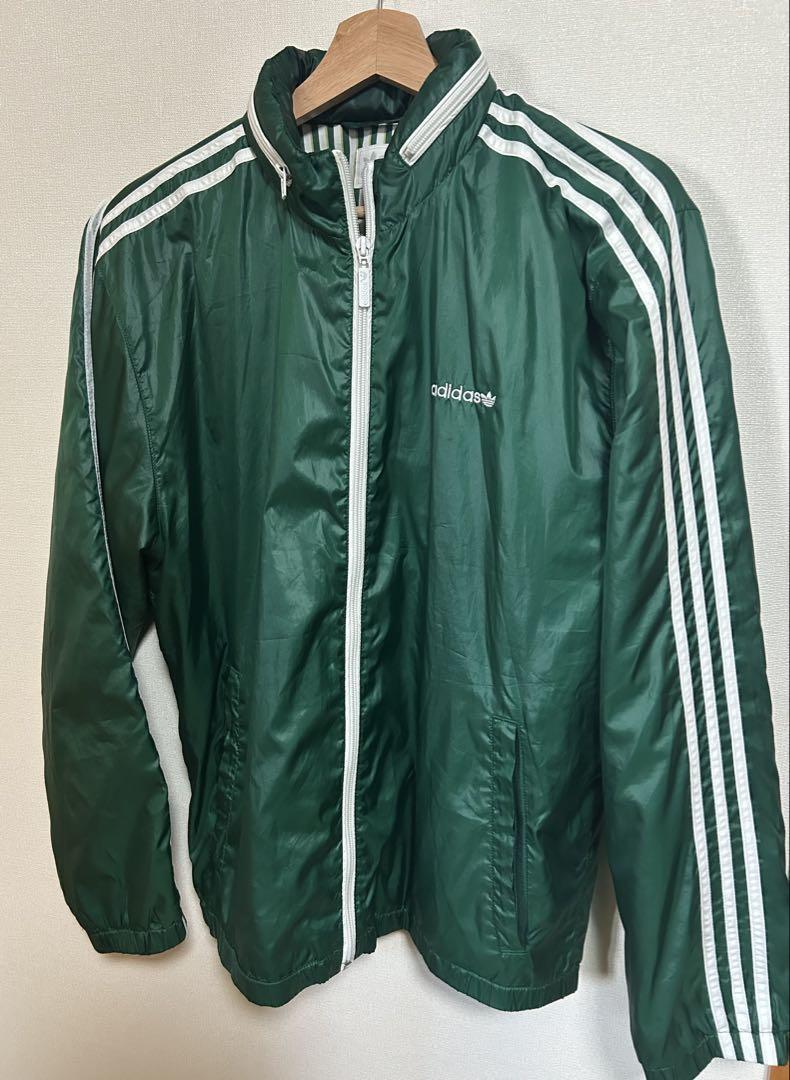 adidas ナイロンジャケット 80-90s 銀タグ