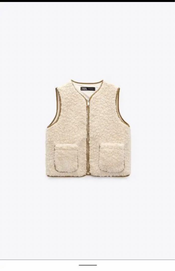 人気商品の ZARA S*a様 フリースベスト メルカリ - ジャケット・アウター