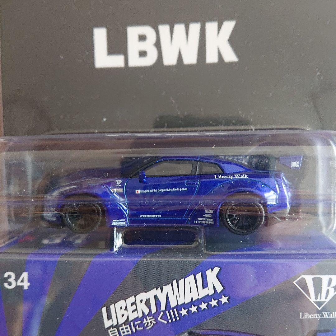 MINIGT 1/64 LBWK ニッサンGT-R R 35 9/34