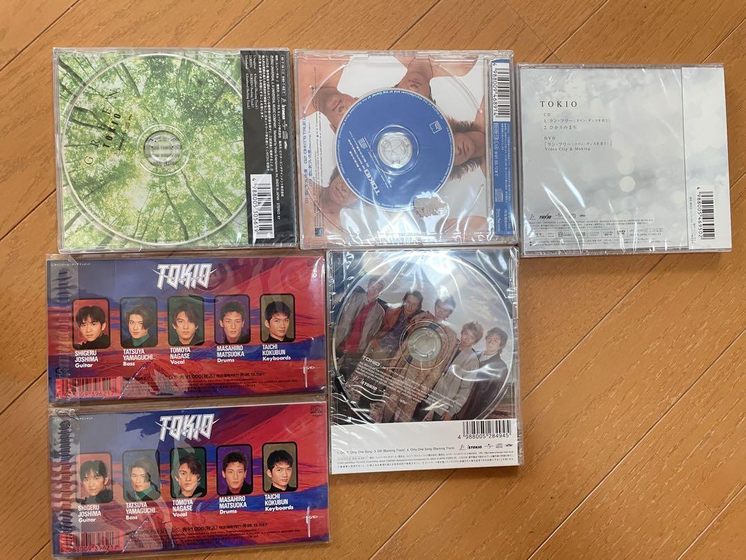 ☆ TOKIO トキオ☺️✨DVD付きシングル6枚セット 『見上げた