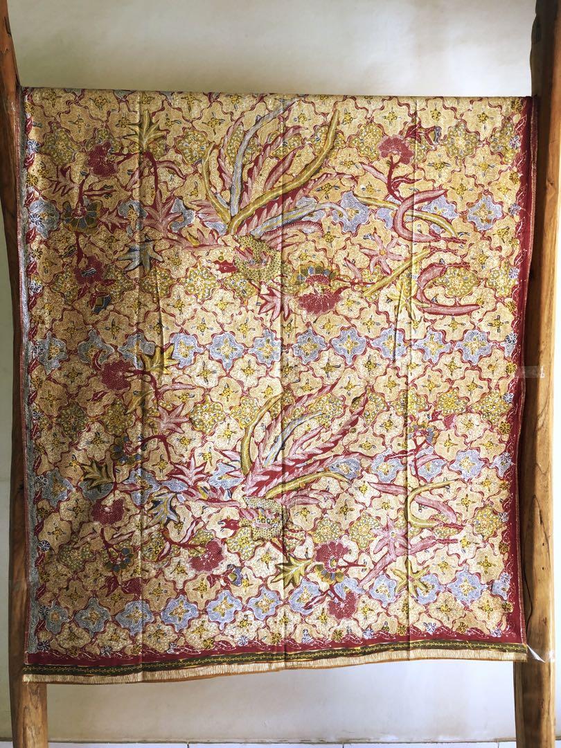 インドネシアで購入手描きバティック芸術品 インドネシア 手描きオールドバティック プカロンガン | ASIAN