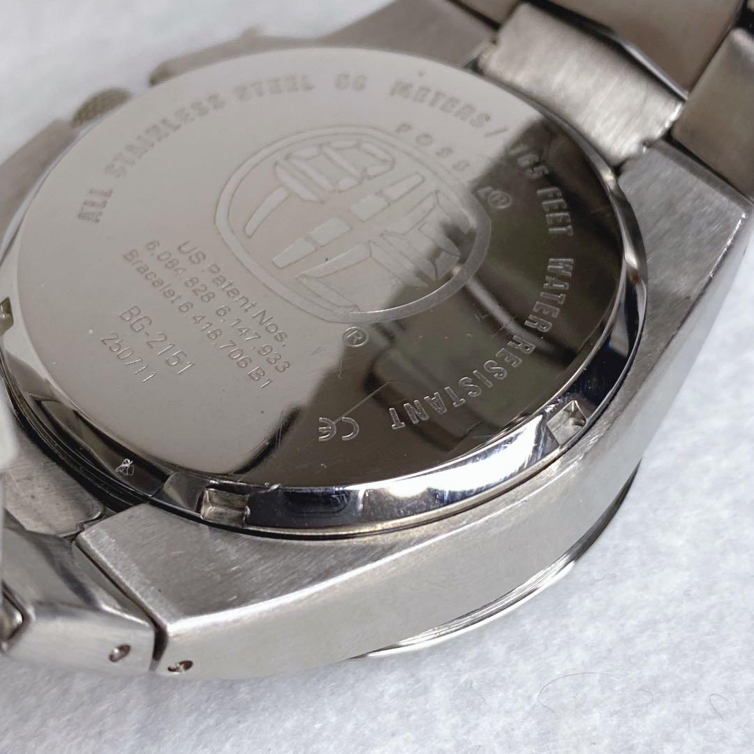 【arrow/ジャンク】FOSSIL BIG TIC BG-2151 箱付