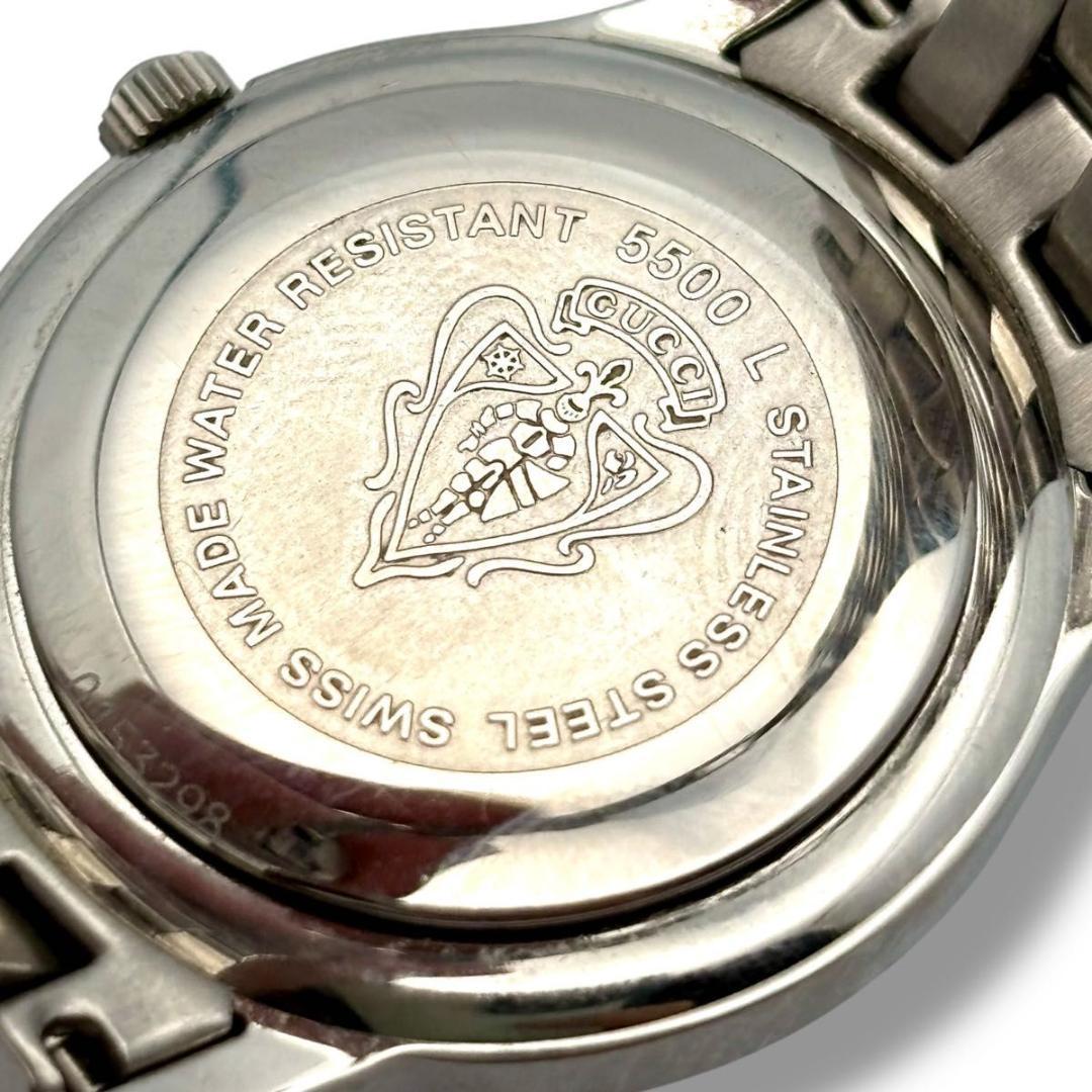 GUCCI 時計 シルバー 5500L GUCCI] Gucci 5500L watch Stainless Steel Quartz Ladies