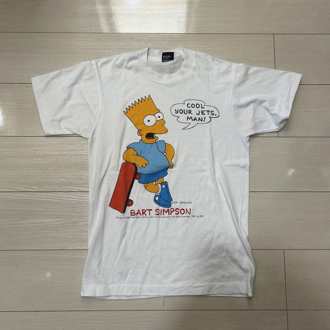 90s SCREEN STARS BART SIMPSON Tシャツ M