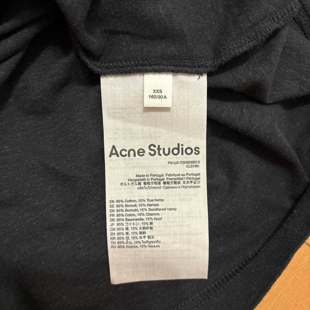 登坂広臣着用 ACNE STUDIOS LOGO T-SHIRT メンズ