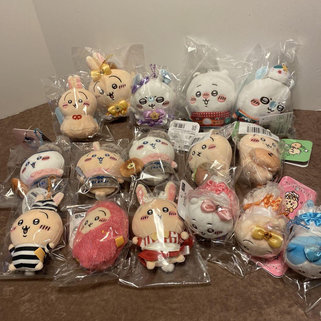 新品未使用タグ付き！うさぎ多めちいかわ大放出！30個まとめ売り 新品未使用タグ付き！うさぎ多めちいかわ大放出！30個まとめ売り