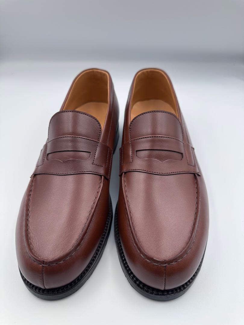 靴 J.M. WESTON 180 Loafer Tan Boxcalf 6/D