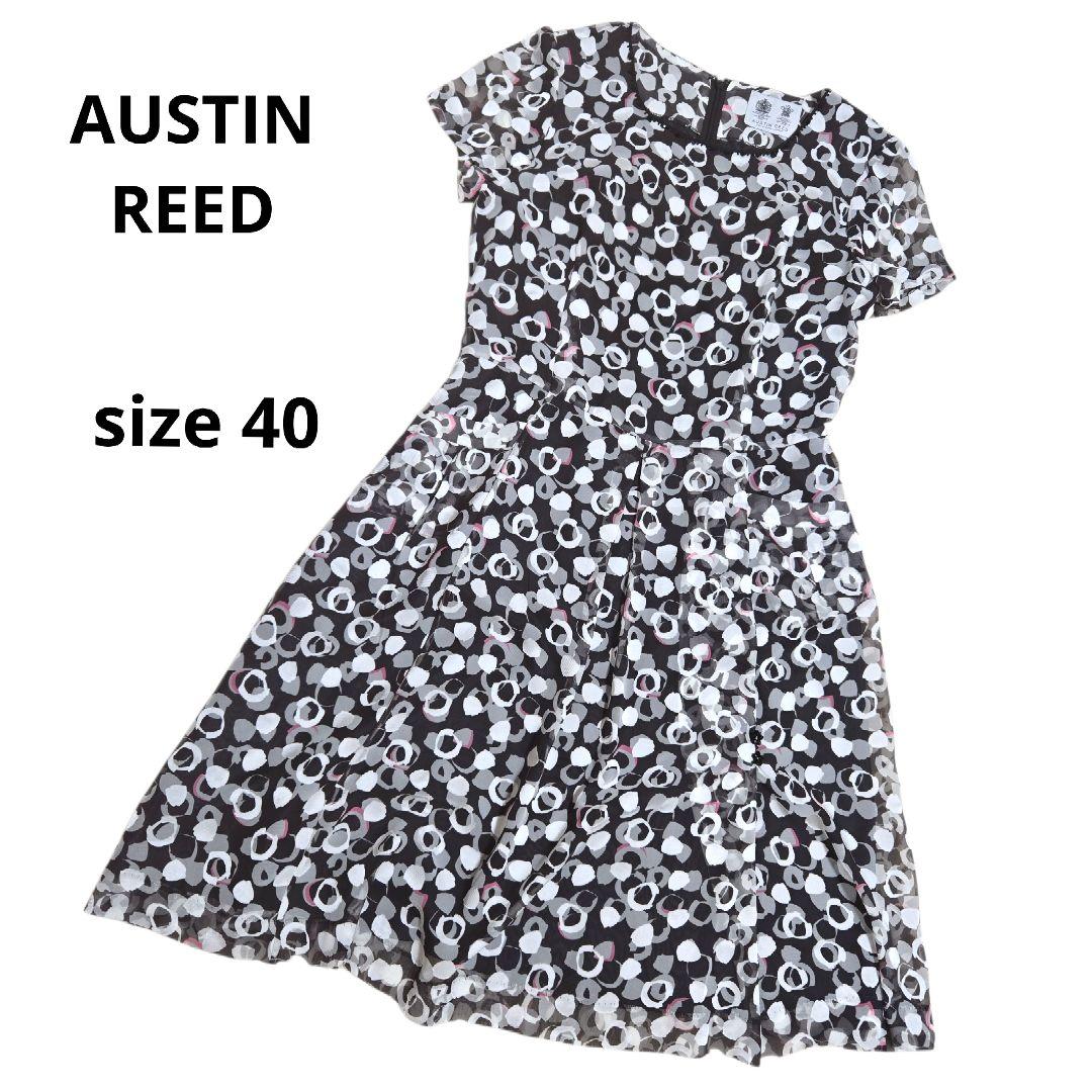 海外最新 REED AUSTIN オースチンリード 総柄 メルカリ - サイズ40 ワンピース ワンピース