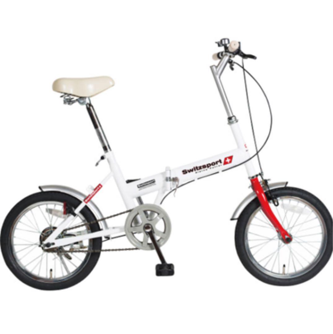 スウィツスポート16インチ 折りたたみ自転車 送料込み