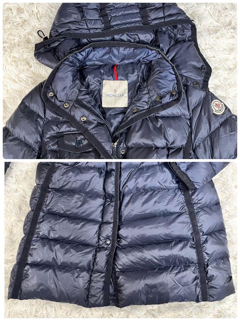 【極美品】モンクレール HERMINE ダウンジャケット ロング ダウン