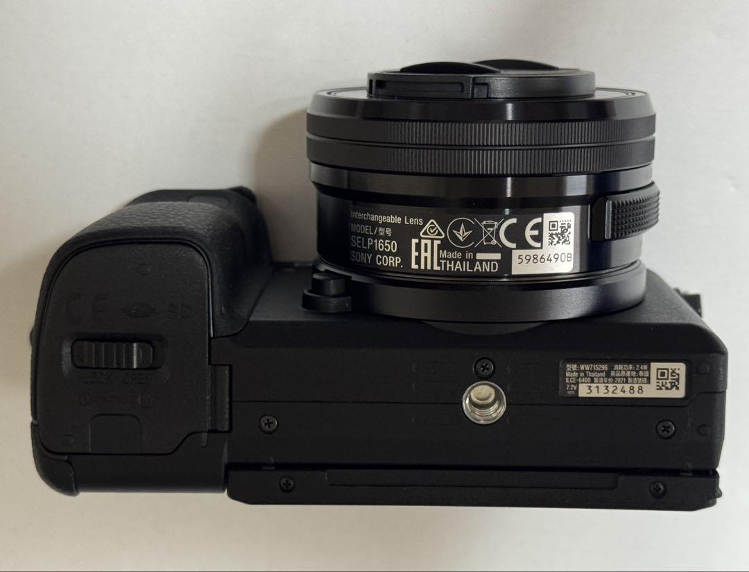 SONY α6400 ILCE-6400L パワーズームレンズキット+オマケつき