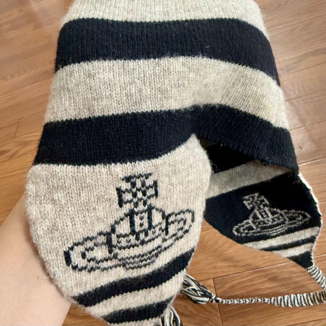 激レア初期VivienneWestwood 耳当て付ニット帽