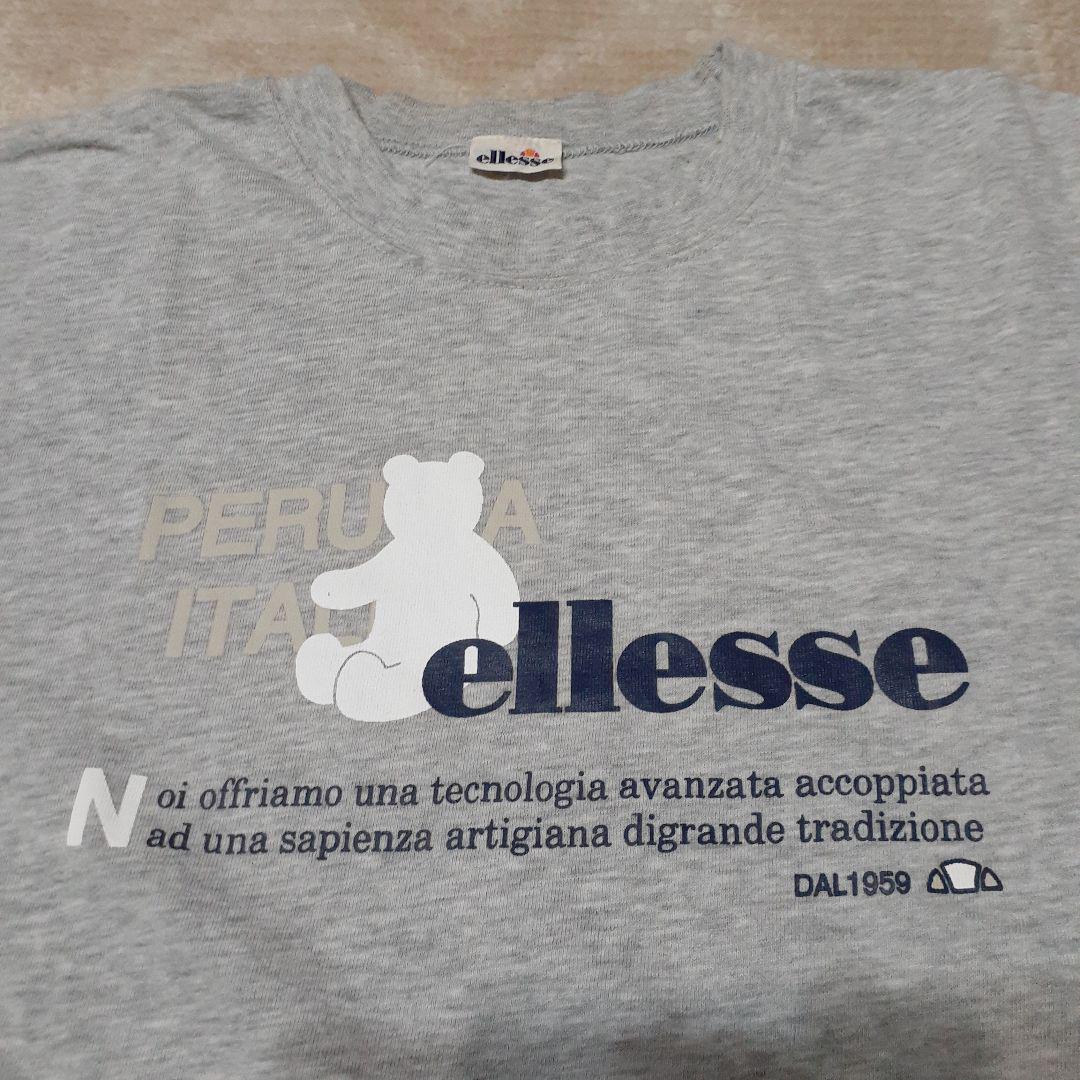 ellesse グレー Tシャツスコート上下セット エレッセ