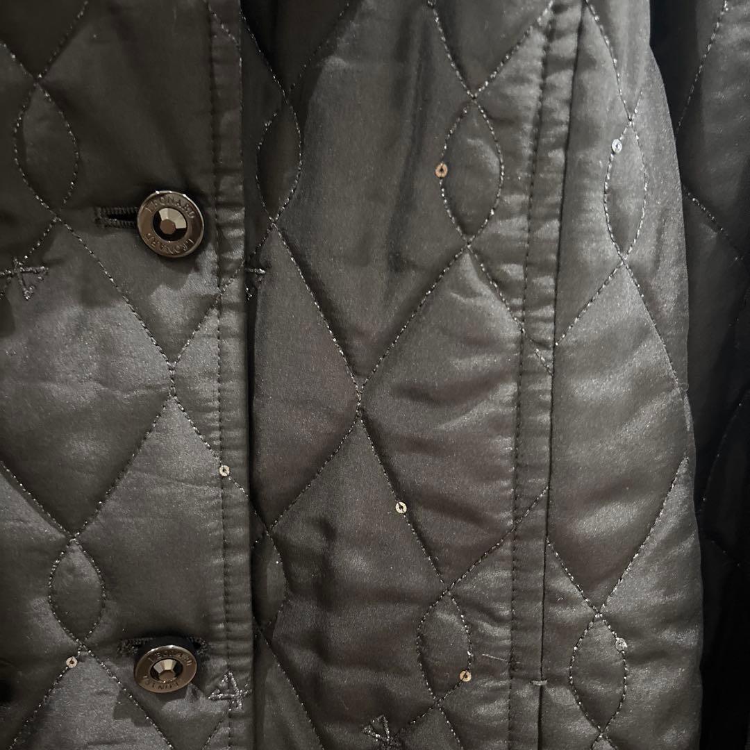 レオナール　キルティングジャケット