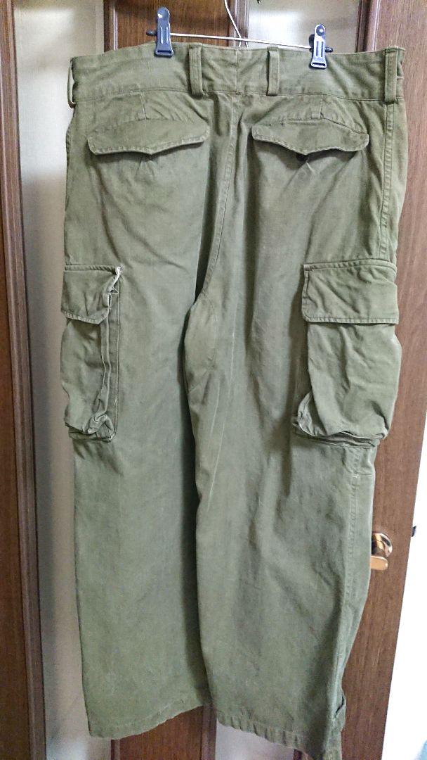 フランス軍 M47 カーゴパンツ 前期型 実物