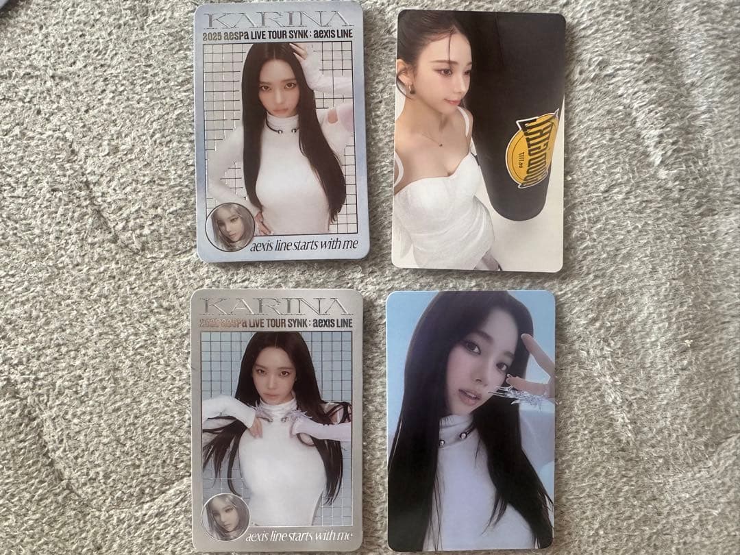 aespa ソウルコン ランダムトレカ カリナセット - メルカリ